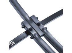 Stelaż na hamak dwuosobowy do 220kg metalowy grafitowy, 0000008196