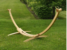 Drewniany Stojak z Litej Sosny (305 cm), 10SPAS-2