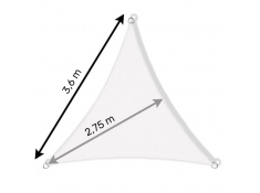 Daszek żagiel przeciwsłoneczny ogrodowy 3.6m ciemny zielony, 0000004710