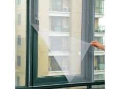 Moskitiera siatka na okno biała rzep 130x150cm, 0000010232