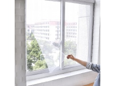 Moskitiera siatka na okno biała rzep 130x150cm, 0000010232
