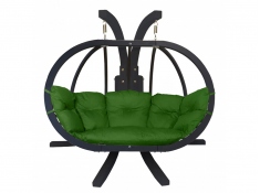 Zestaw: stojak Sintra Antracyt + fotel Swing Chair Double Antracyt (10)